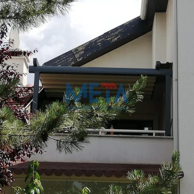 Angora Evleri Teras Klasik Model Pergola 3