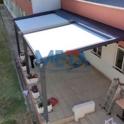 Etimesgut Şeker Fabrikası Sosyal Tesis Klasik Model Pergola Tente 3